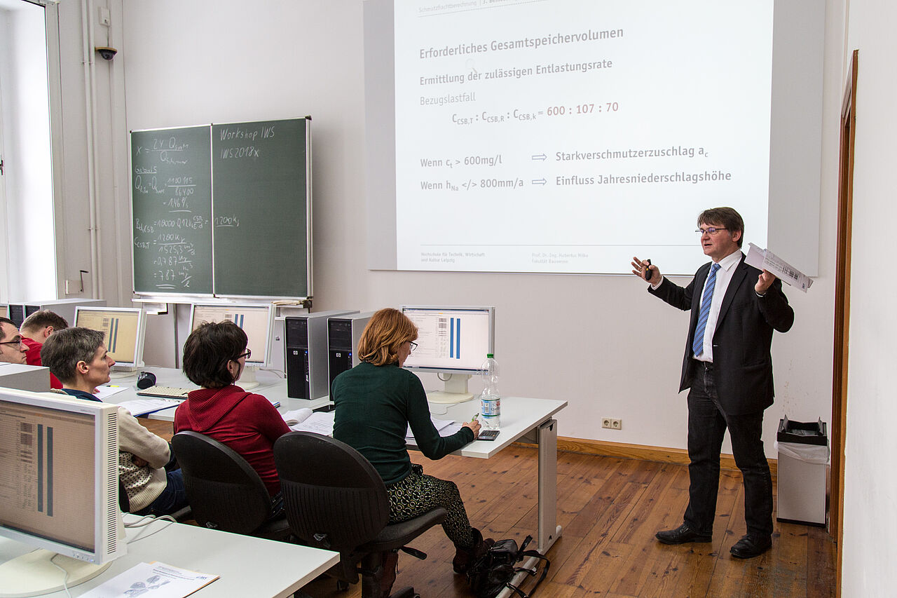 Weiterbildung für Wasserbauexperten an der HTWK Leipzig