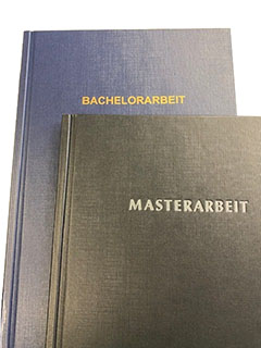 Vorschlag gebundener Abschlussarbeiten