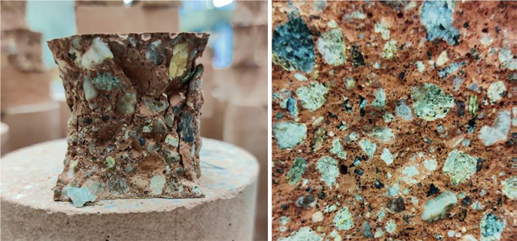 Beton aus recycelten Gesteinskörnern Beton aus recycelten Gesteinskörnern